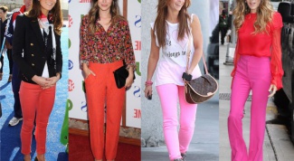 What to wear with pink and red pants