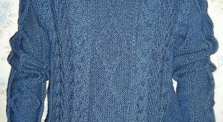 Как растянуть севший свитер