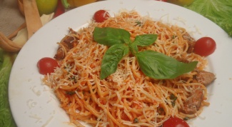 Как приготовить спагетти в ореховом соусе