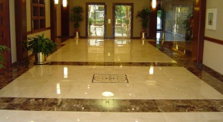 What feature granite floor