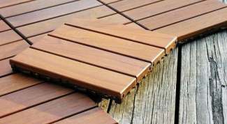 Быстрый ремонт: деревянная плитка