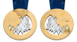 Олимпийская медаль Сочи-2014