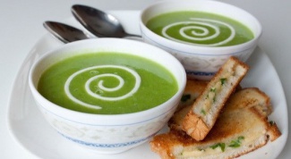Как сварить суп с консервированным зеленым горошком