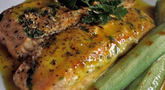 Как приготовить маринованное филе лосося в горчичном соусе