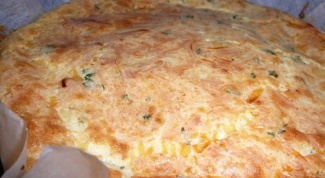 Сырный пирог-суфле