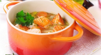 Как приготовить вкусный суп из семги