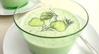 How to make cold cucumber soup