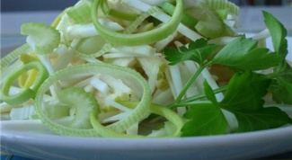 Как приготовить салат из корня сельдерея