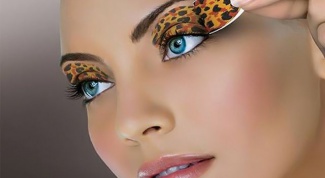 Как сделать леопардовый макияж для глаз