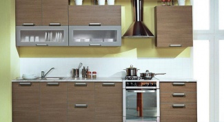 Planned kitchen: standard sizes gas stoves