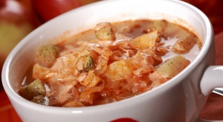 Овощной суп со шпинатом
