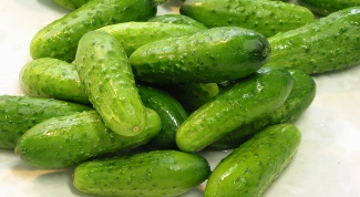 Original salad with fresh cucumbers 