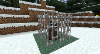 How to make a Minecraft trap for mobs and griffero