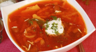 Арабский томатный суп с фасолью