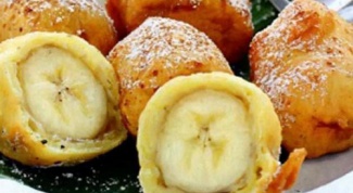 Бананы в медово-лимонной глазури
