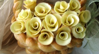  Печенье «Роза» из творожного теста