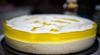 Как приготовить лимонно-желейный торт
