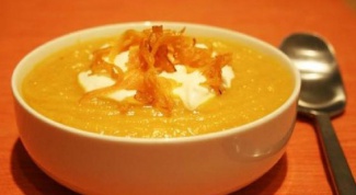 Тыквенный суп с апельсиновым соком