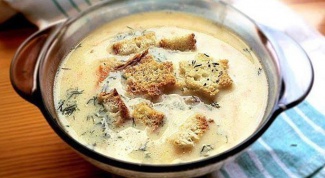 Вкусный сырный суп по-французски