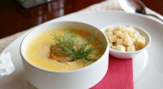 Крем-суп с рыбой