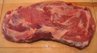 How delicious marinated pork neck