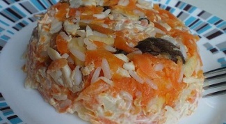 Салат «Вечерний ужин» с рисом