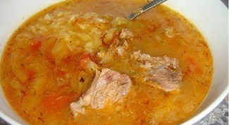 Традиционный грузинский суп харчо