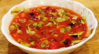 Как приготовить окрошку на томатном соке