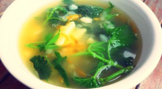 Как приготовить полезный суп из крапивы