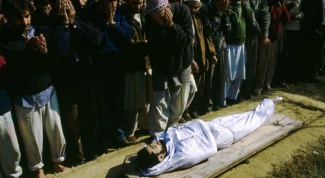As the funeral of the Muslims