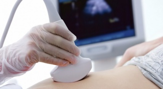 That will show the first ultrasound during pregnancy