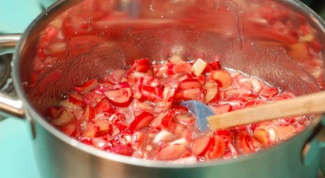 How to cook filling for pies rhubarb