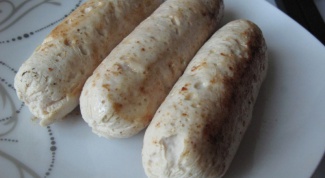 Handmade sausages Turkey