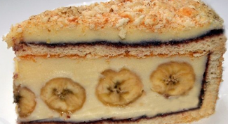 Как приготовить торт «Банановый рай»?