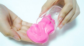 How to make slime with their hands at home