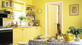 How to choose paint for the walls in the kitchen