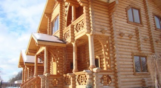 Как выглядит деревянный дом