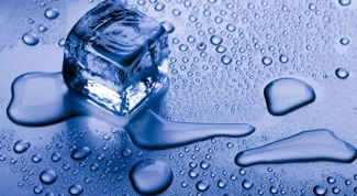 Как пить замороженную воду