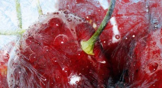 How to freeze cherries, pitted