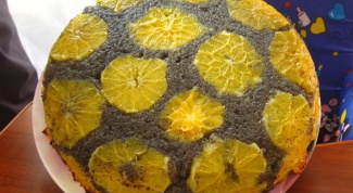 Маковый торт с апельсинами