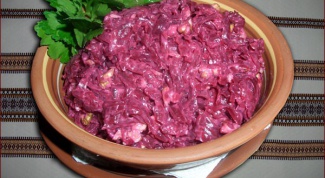 Свекольный салат с говядиной