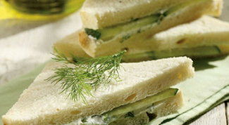 Как сделать сэндвич с огурцом