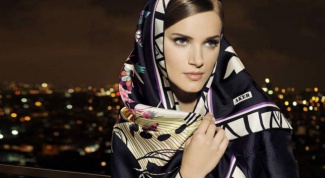 Какие платки и шарфы будут в моде в 2014