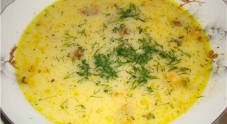 Сырный суп с курицей и овощами