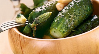 How to pickle cucumbers in the package