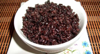 Как использовать черный рис