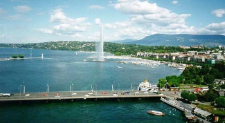 Природа Швейцарии: Женевское озеро