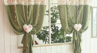 Как украшать шторы