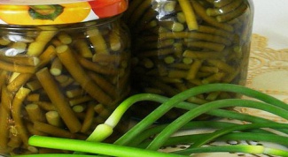 Pickled garlic arrows
