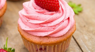How to cook cupcakes with strawberries